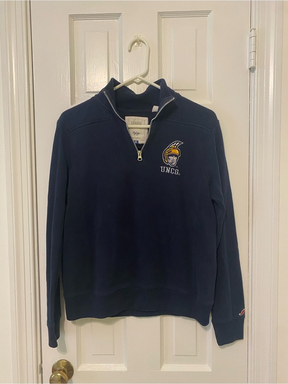 UNCG League Collegiate Outfitters Quarter Zip Swestshirt
